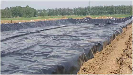 填埋場防滲系統完成鋪設土工膜的優勢