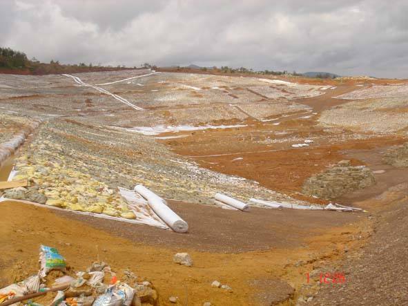 角礫為主地質區水庫基層土工膜如何施工