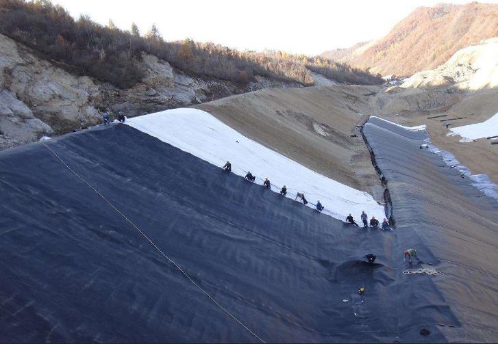 蓄水調節池設計——土工布的施工要點